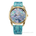 Spliced Mother Of Pearl Watch Timepiece